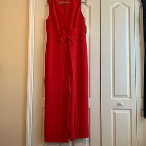 Hot Red Alex Marie Jumpsuit Size 16 NWT
